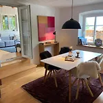 アパート Design-Apartment Am Wildbach Mit Bergblick & Direktem Zugang Zur Natur